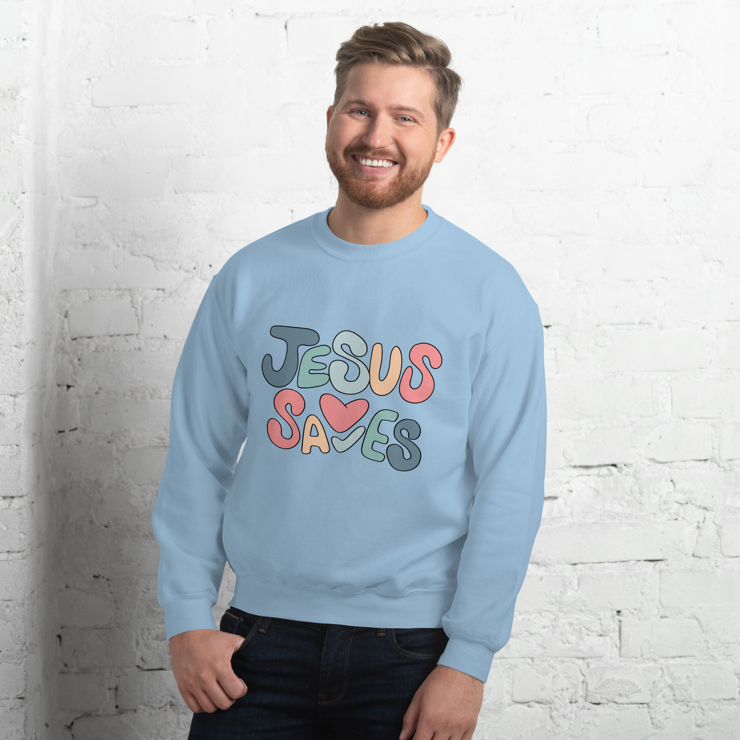 Jesus Saves Sweatshirt