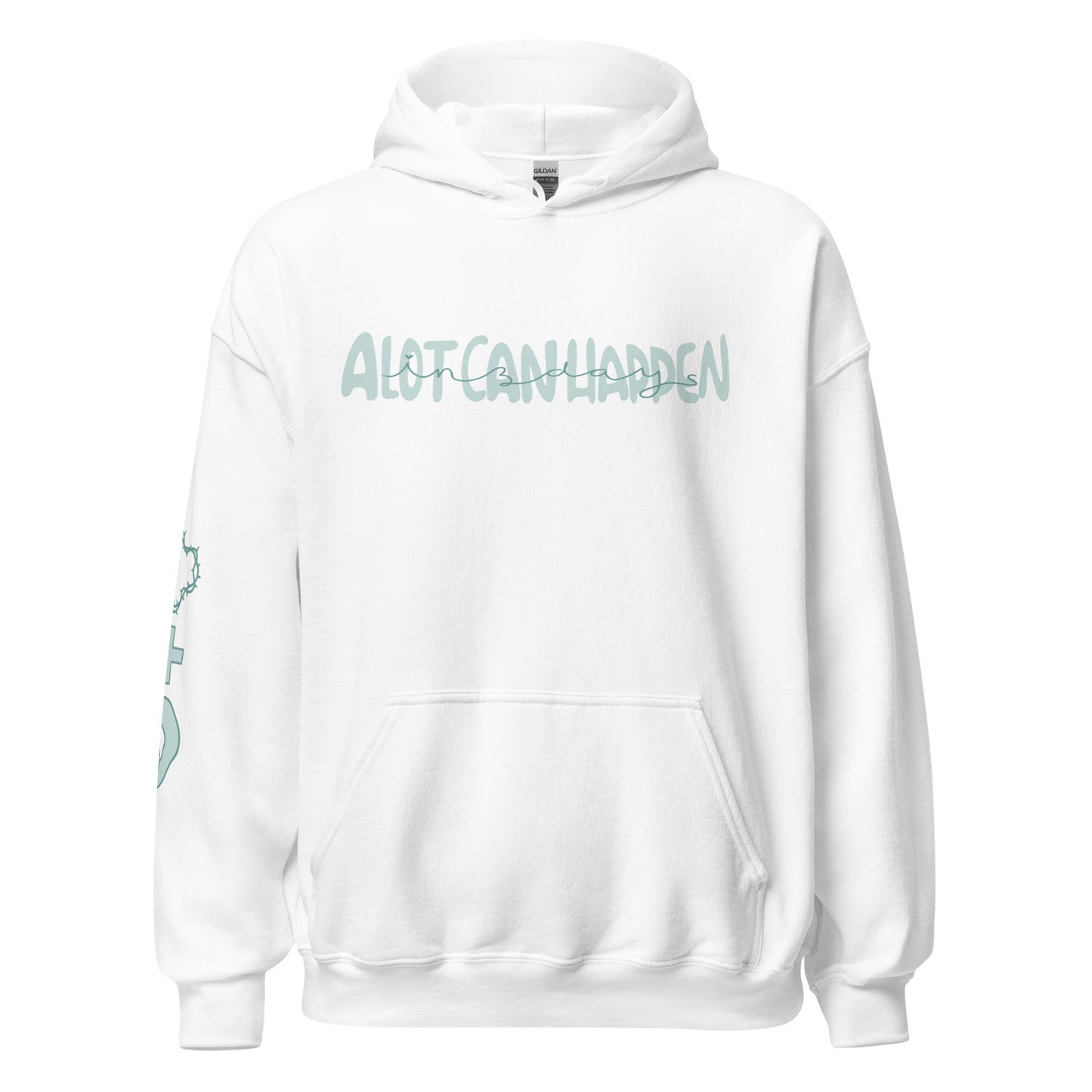 A Lot Can Happen Hoodie - Blue