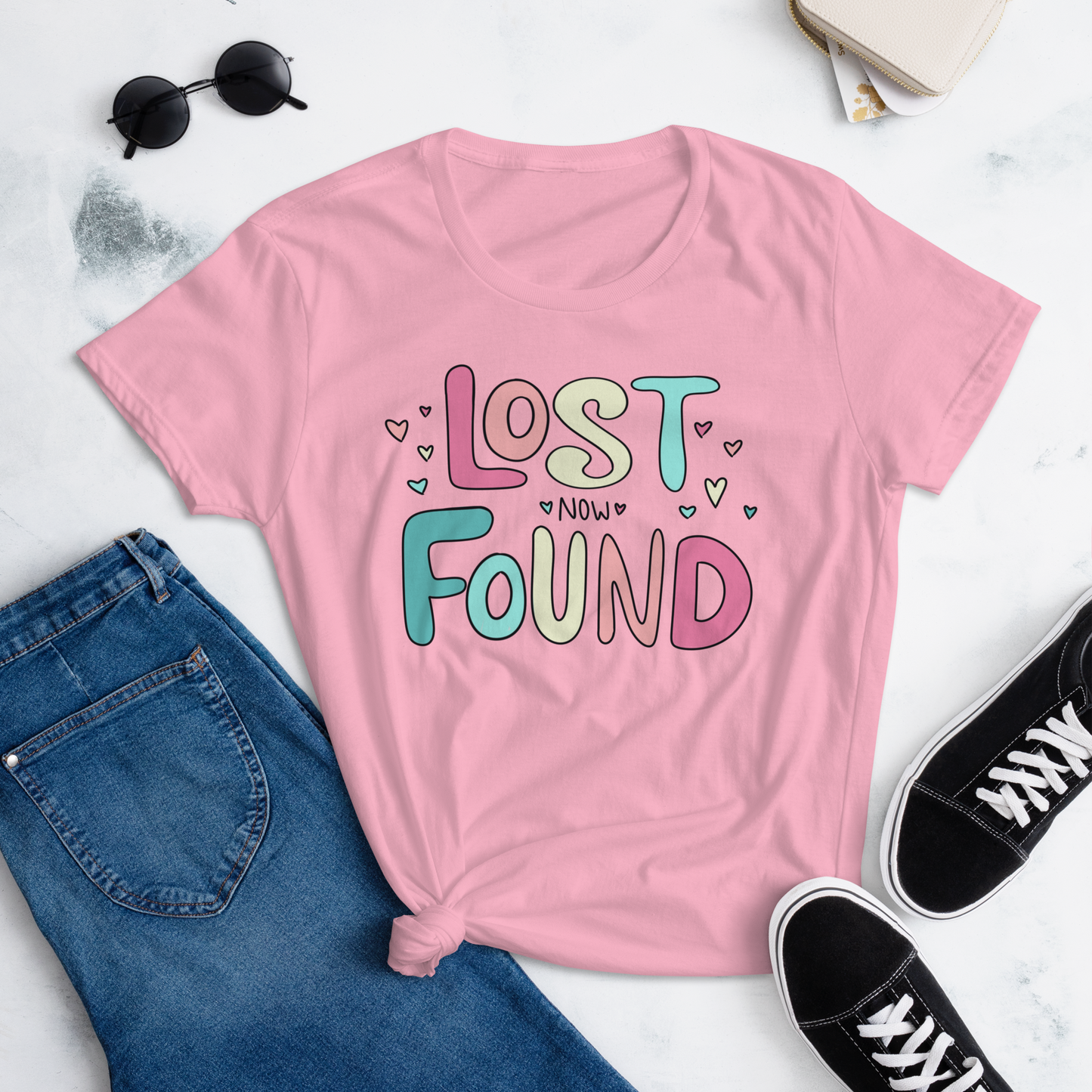 Lost Now Found Women's Short Sleeve T-Shirt