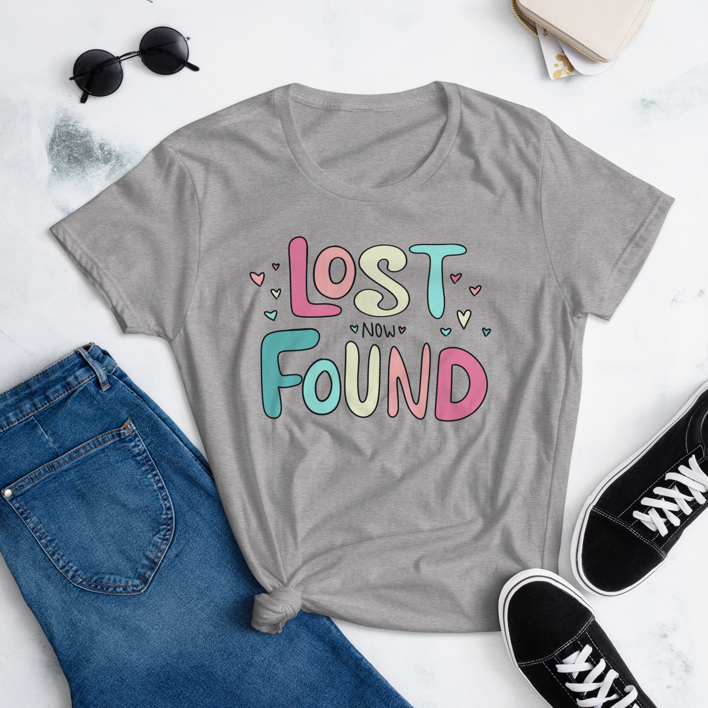 Lost Now Found Women's Short Sleeve T-Shirt