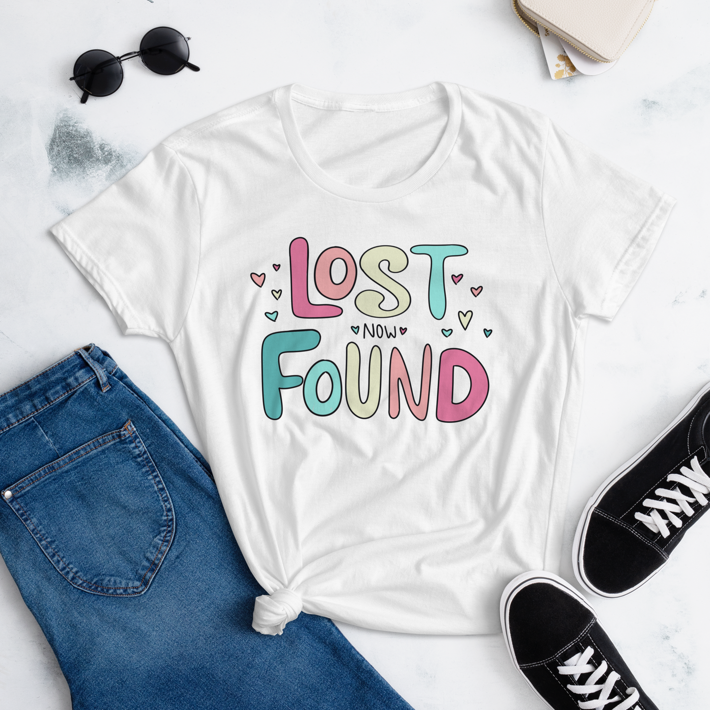 Lost Now Found Women's Short Sleeve T-Shirt